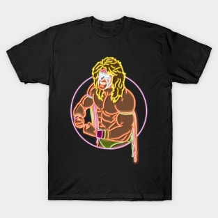 Ultimate Warrior neon color T-Shirt